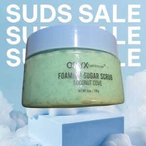 Onyx Bathhouse Coconut Cove Foaming Sugar Scrub